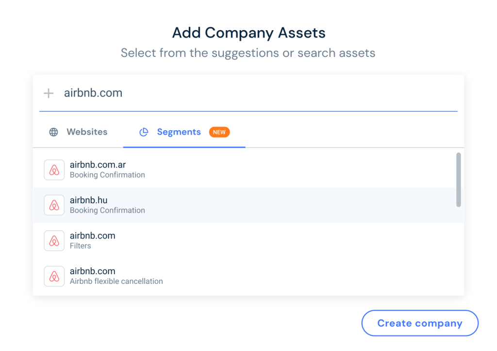 Similarweb's Company Research